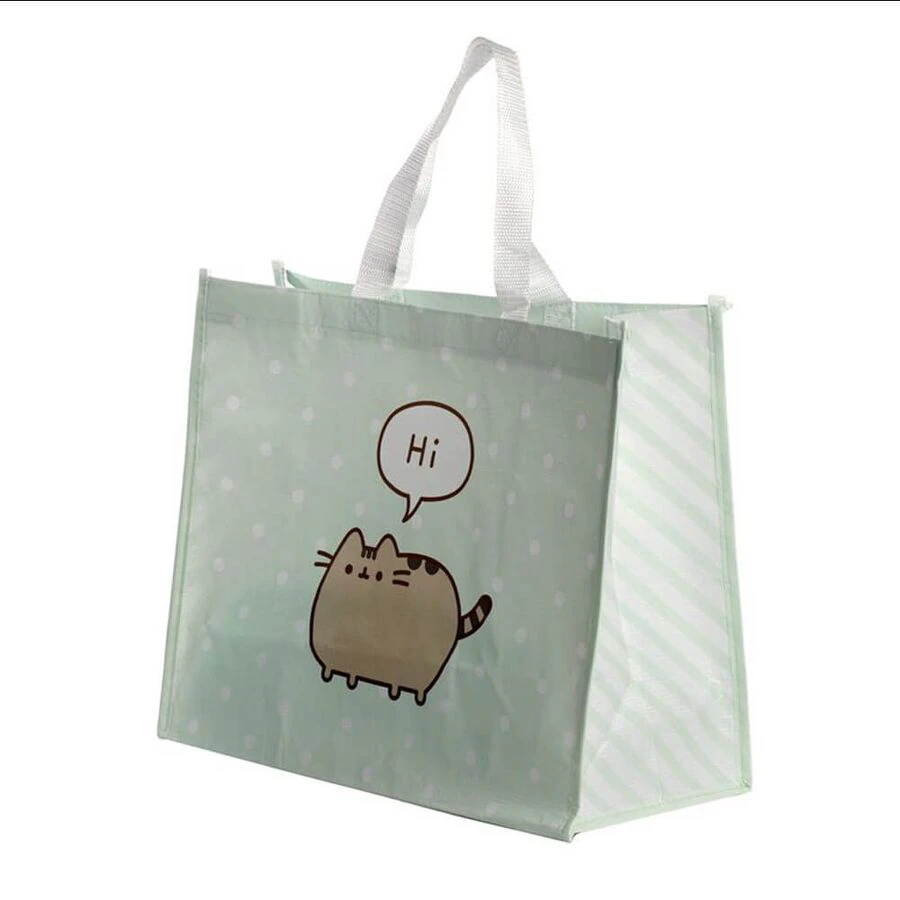 Pusheen The Cat Recycled Reusable Bag