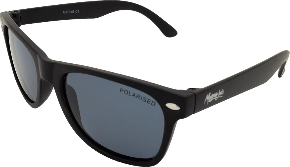 Mangrove Jacks Kids MJK015 C1 Matte Black / Smoke Polarised Lenses