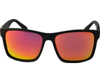 Mangrove Jacks Drop Off C3 Matte Black / Black Red Revo Polarised Lenses