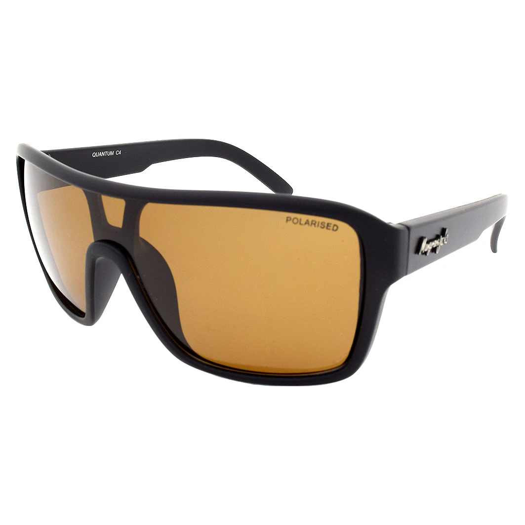 Mangrove Jacks Quantum C4 Black / Brown Polarised Lenses