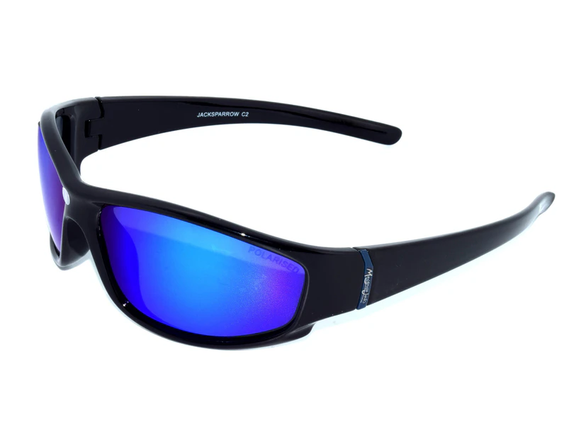 Mangrove Jacks Jack Sparrow C2 Black / Blue Revo Polarised Lenses