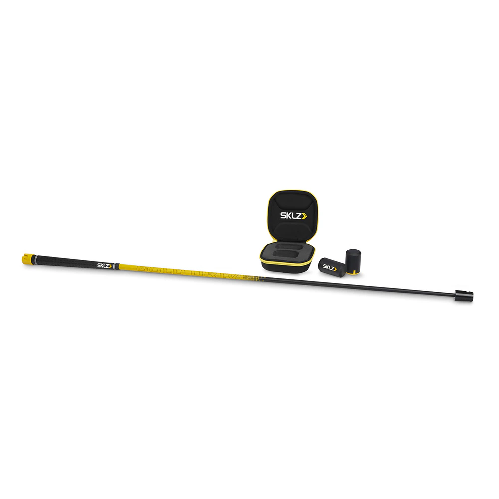 SKLZ 118cm Gold Drive Golf Swing Training Shaft Tool Warm Up Stick w/ Weights