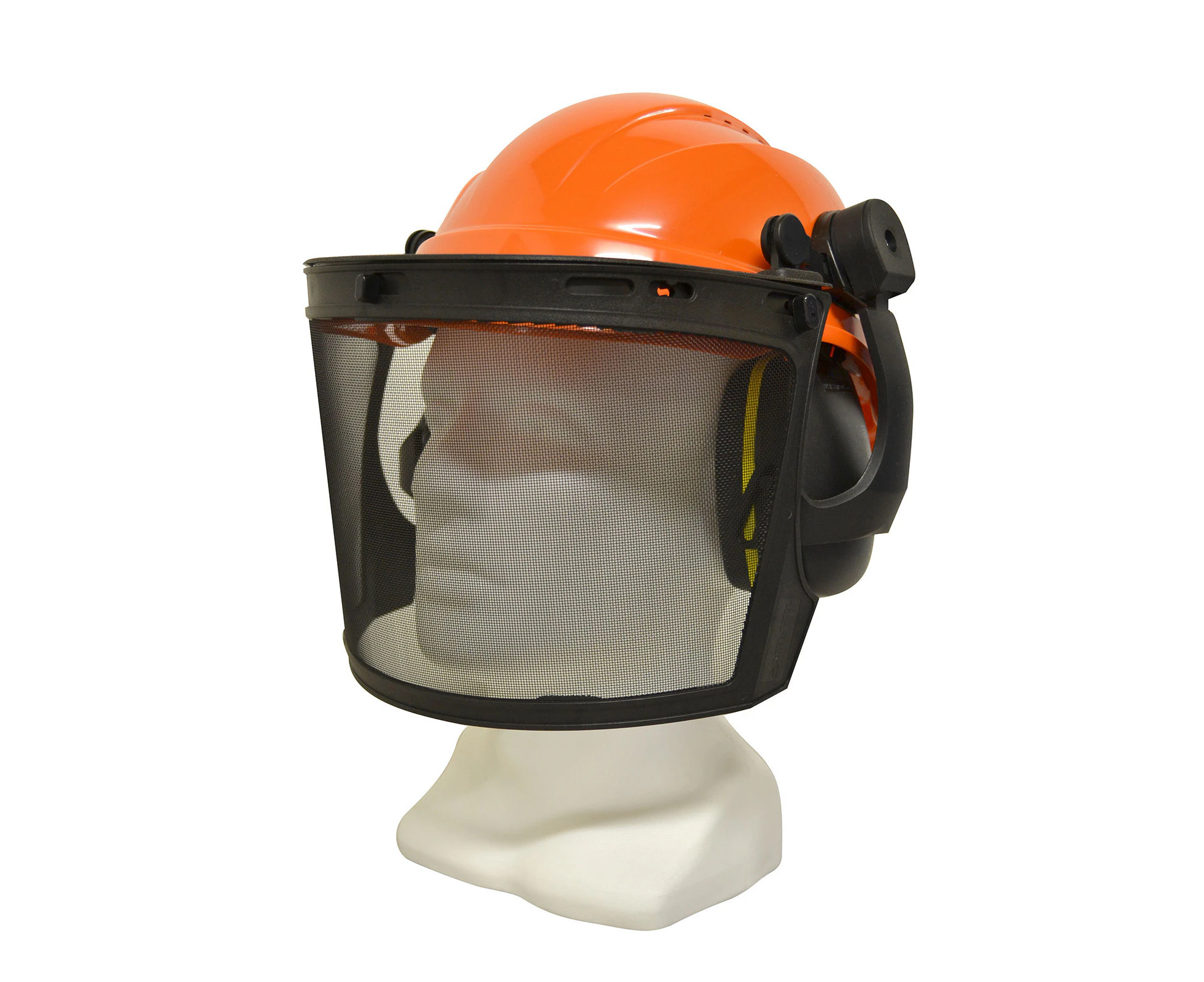 Maxisafe Forestry Kit w/ Muffs, Mesh Visor & Orange Hard Hat