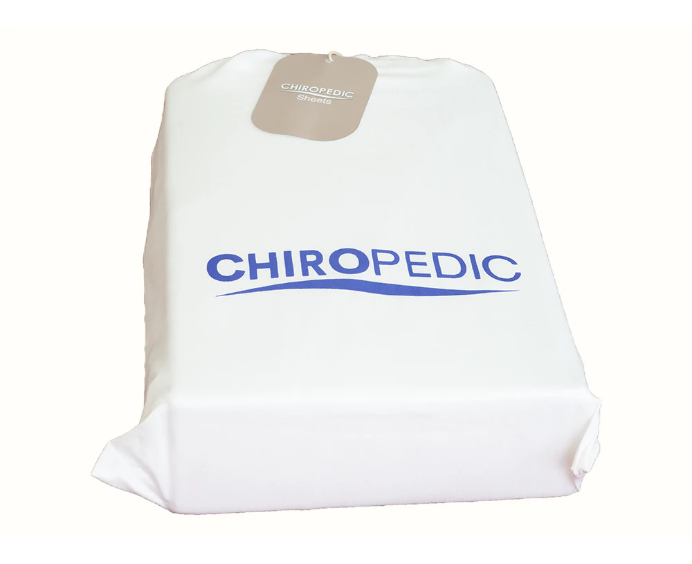 CHIROPEDIC BAMBOO SHEET SET - White