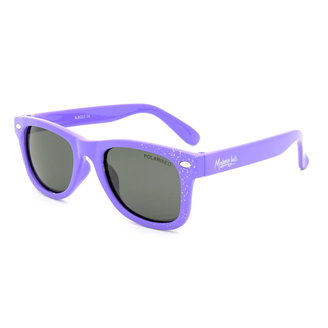 Mangrove Jacks Kids MJK053 C4 Light Lilac w Glitter / Smoke Polarised Lenses