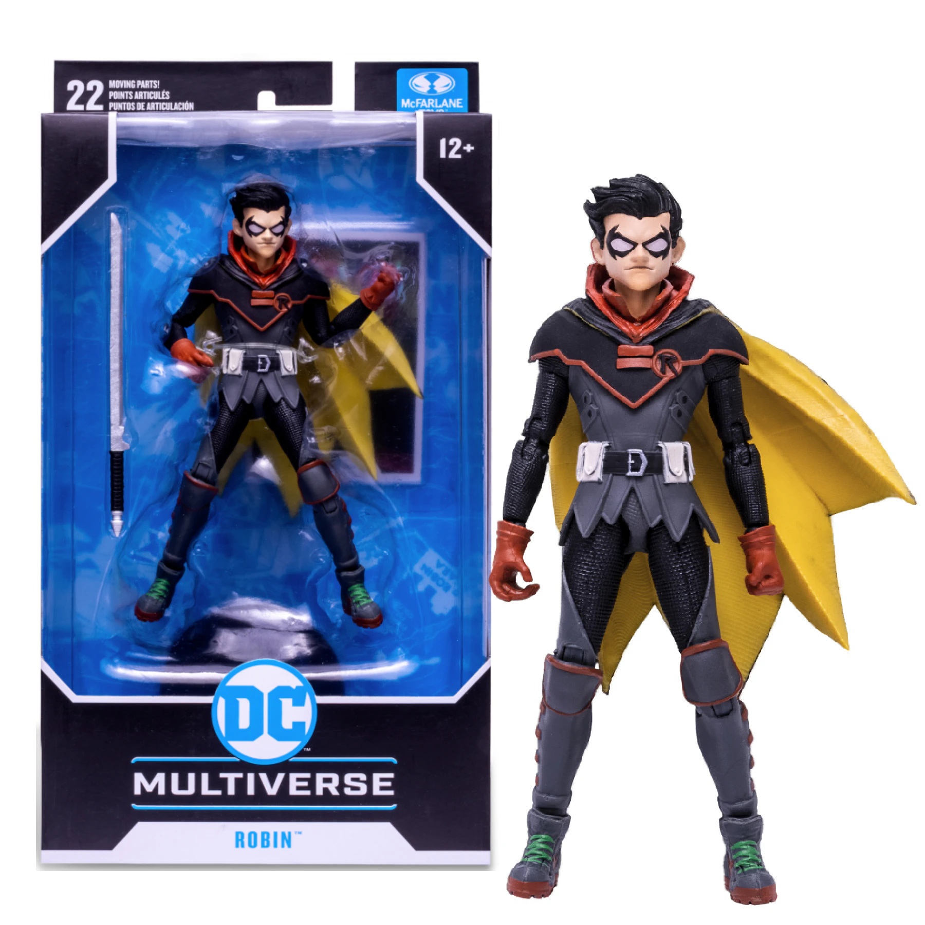 McFarlane Toys - DC Multiverse Figure 7" - Death Metal - Damien Wayne (Robin)