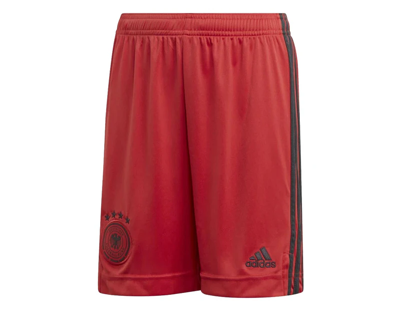 2020-2021 Germany Home Adidas Goalkeeper Shorts (Red) - Kids