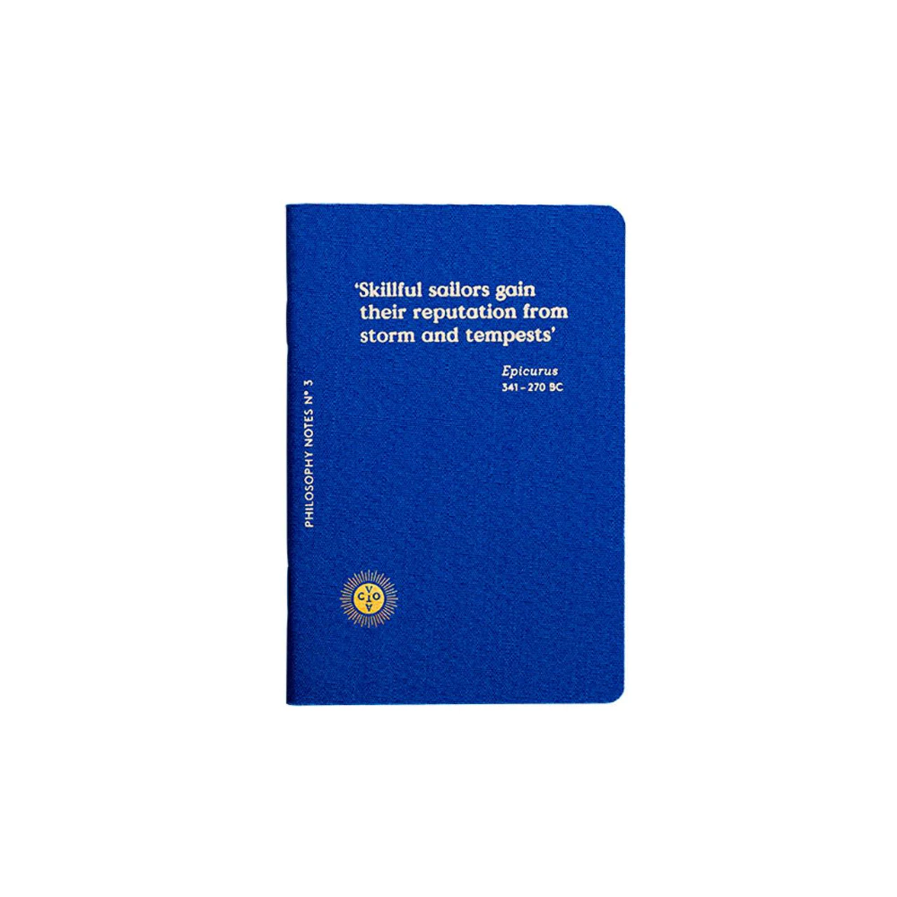 Octaevo Philosophy Notes Epicurus Passport Notebook