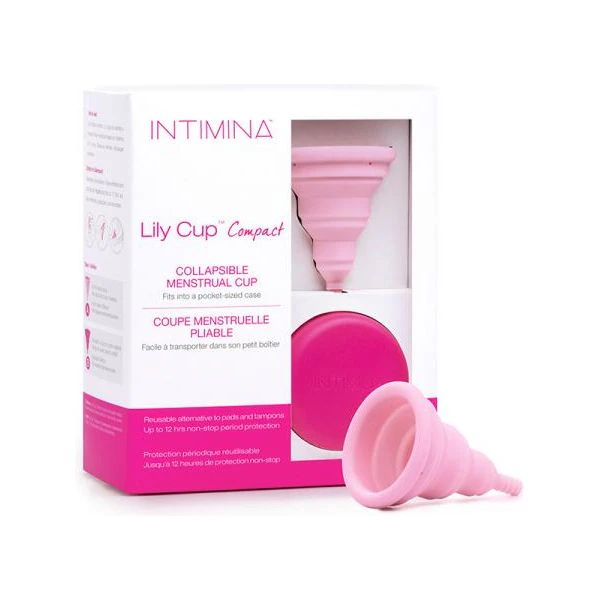 Introducing The Intimina Lily Cup Compact A Menstrual Cup: The Ultimate Collapsible Period Protection Solution In A Pocket Sized Case