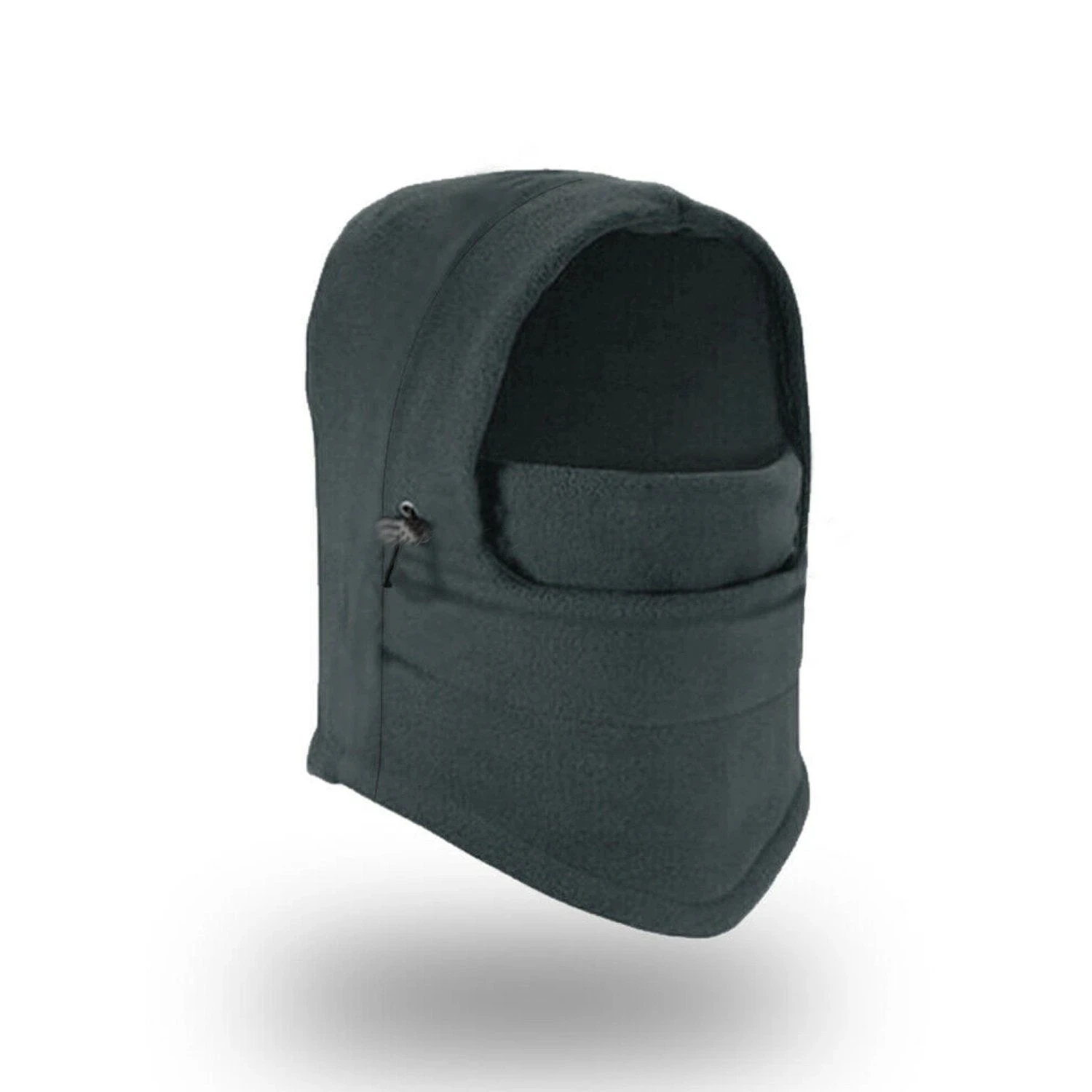 Fleece Thermal Sports Hat Winter Warm Face Mask - Grey