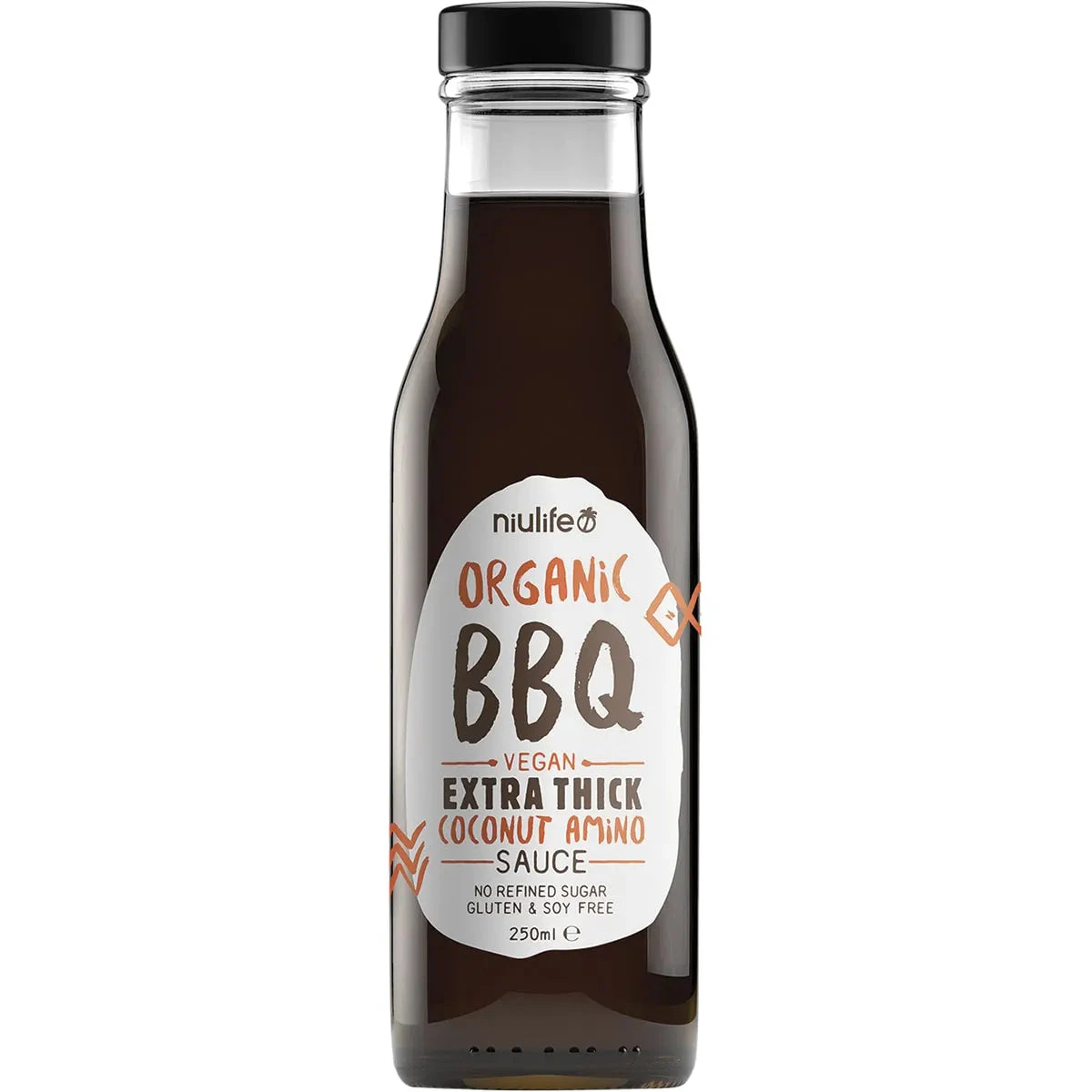 NIULIFE Organic Coconut Amino Sauce Extra Thick BBQ 250ml