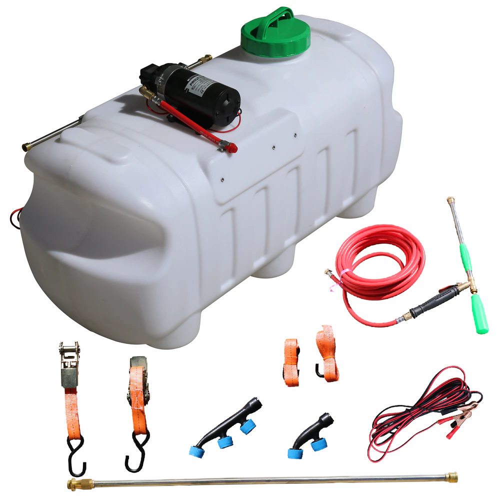 100L Electric Weed Sprayer Tank 12v DC Pump ATV Garden Farm Chemical