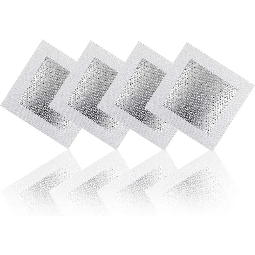 Drywall Patch Aluminum Mesh Wall Patch Repair Kit-4Pcs 20x20cm