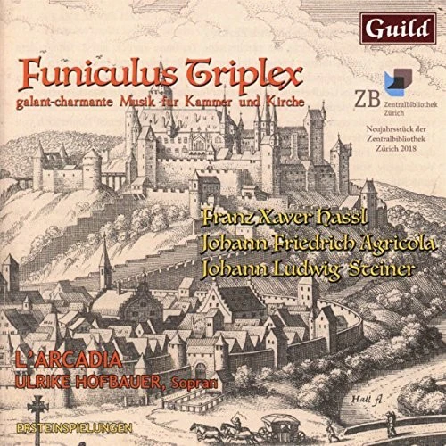 Steiner / Hofbauer - Funiculus Triplex  [COMPACT DISCS] USA import