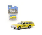 Greenlight Licensed 1:64 Scale Ford LTD Crown Victoria 1988 Diecast Model Car Yellow