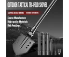 Folding Shovel Camping Survival Multi Tools Knife Axe Saw Outdoor AU