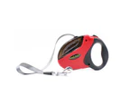 5M Retractable Dog Leash Lead Strong Lockable Heavy Duty Lockable Red