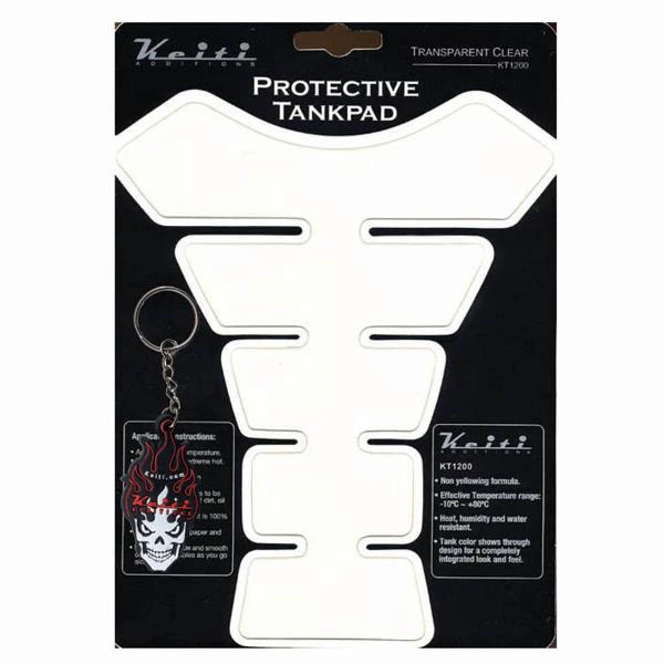 Keiti Motorcycle Tank Pad Clear