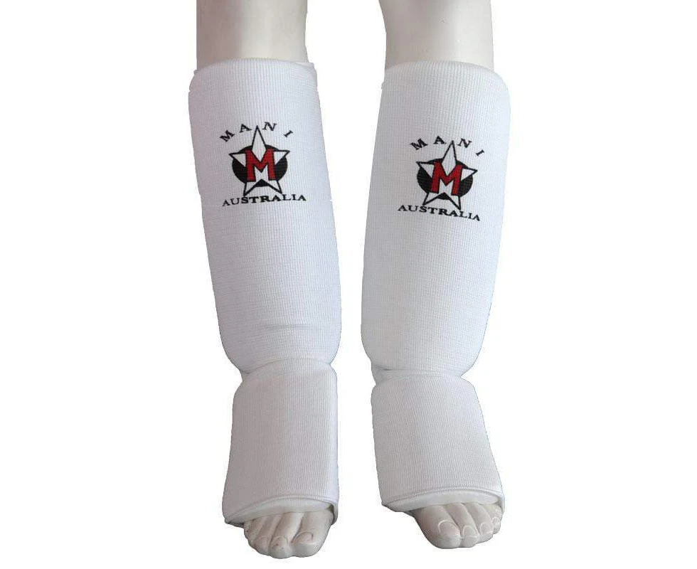 MANI SPORTS Polyester/Cotton Shin & Instep Protector