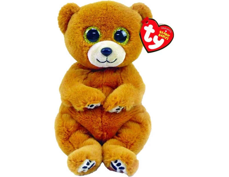 TY Beanie Bellies Duncan Brown Bear 8" Beanie Baby