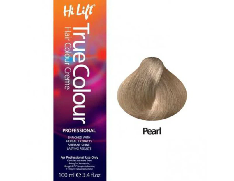 Hi Lift True Colour Permanent Hair Color Pearl Toner 100ml