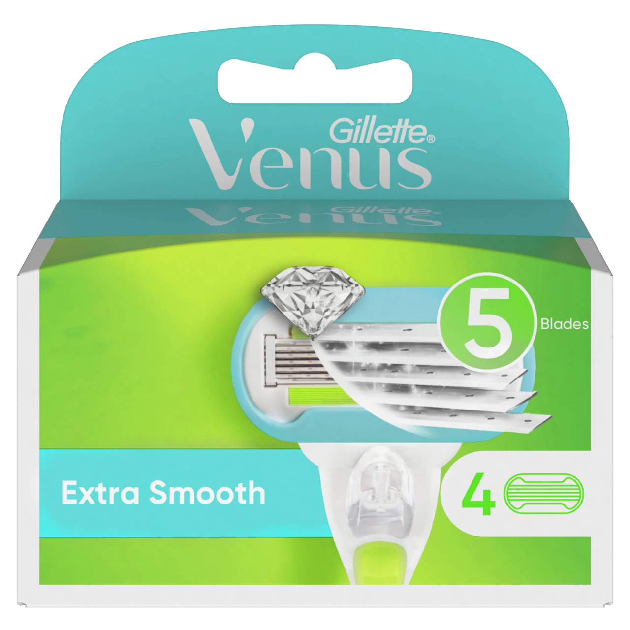 Gillette Venus Extra Smooth 4 Refill Blades