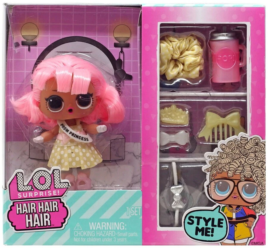 L.O.L. Surprise! Hair Hair Hair Dolls with 10 Surprises [Character : Prom Princess]