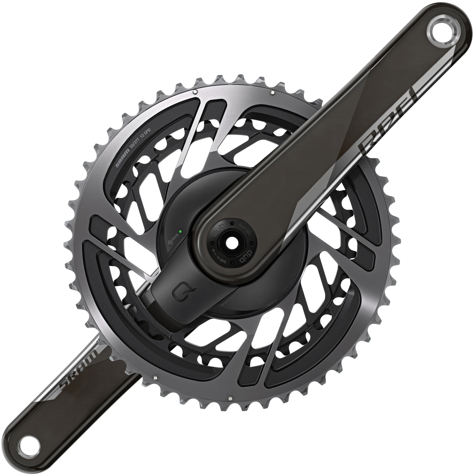 SRAM Red Quarq AXS DUB Powermeter 165mm 50-37T