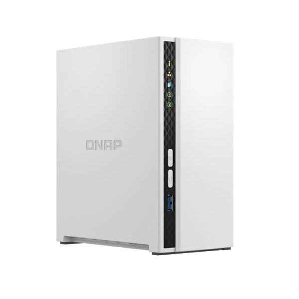 QNAP 2 Bay Nas Arm 4Core Cortex A55 Processor 2Gb Hot Swappable