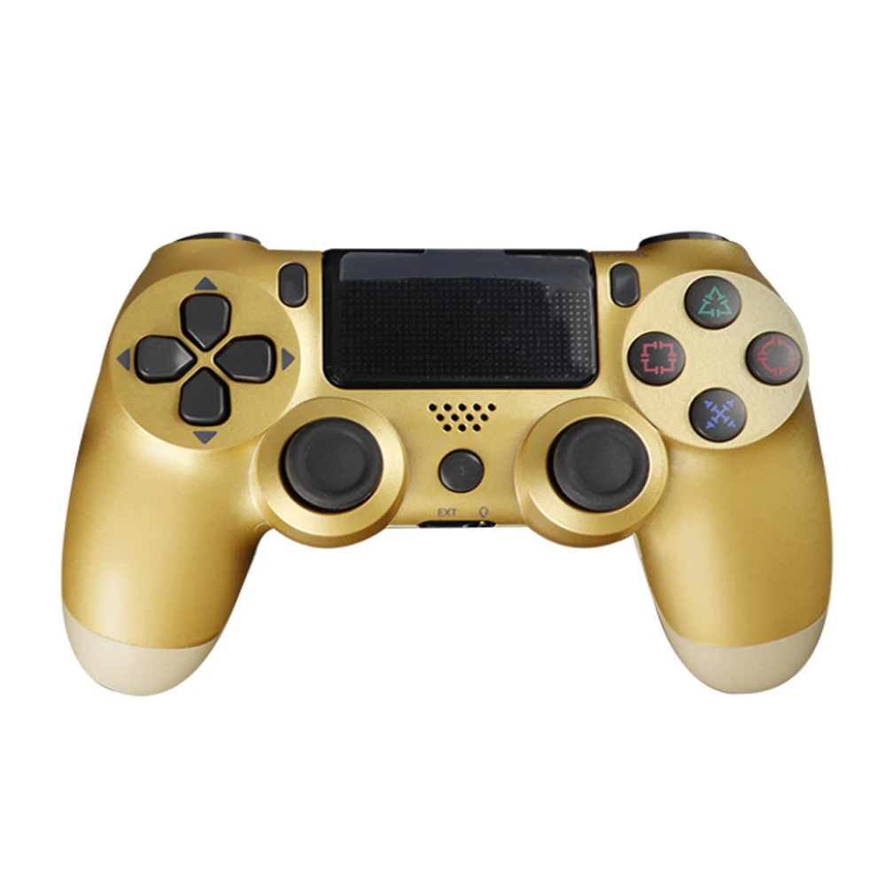 Wireless Bluetooth Joystick for PS4 Console/PlayStation Dual-shock 4 - Gold