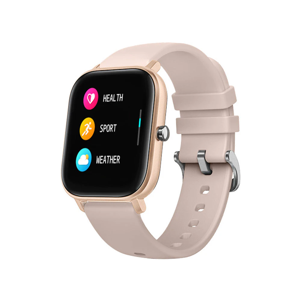 Smart Bracelet Fitness Tracker and BP Monitor- USB Charging - Gold