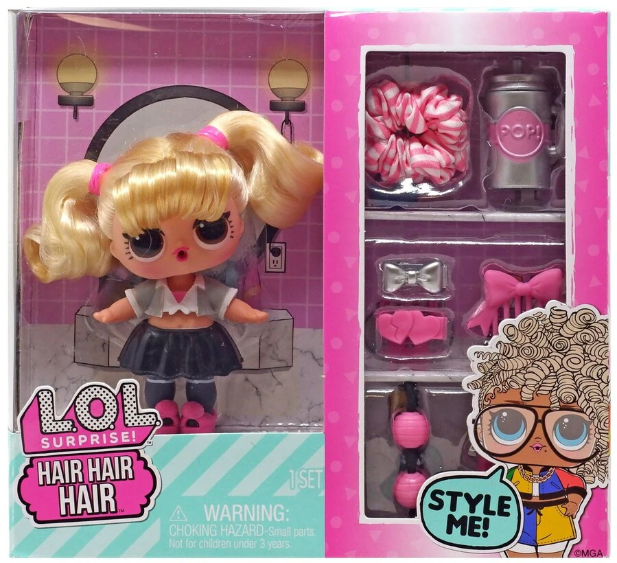 L.O.L. Surprise! Hair Hair Hair Dolls with 10 Surprises [Character : Oops Baby]