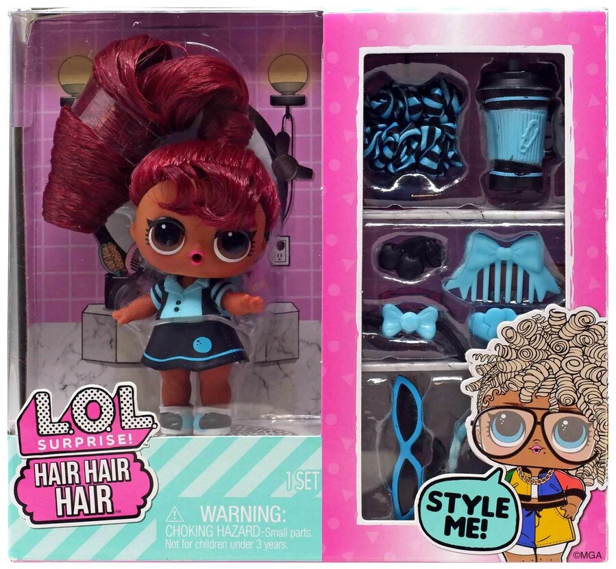 L.O.L. Surprise! Hair Hair Hair Dolls with 10 Surprises [Character : Pins]