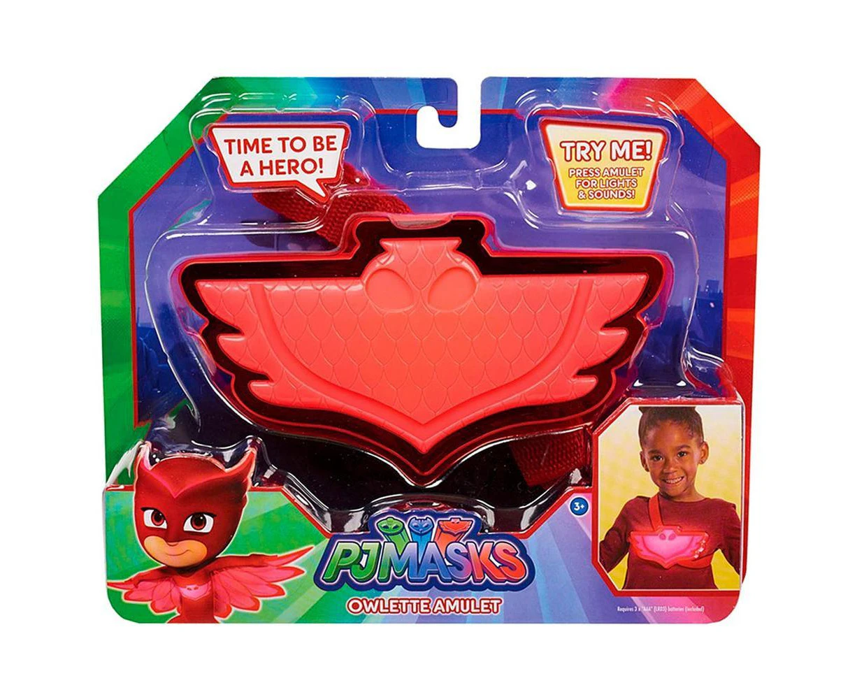 PJ Masks Lights and Sounds Amulet Owlette