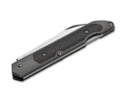 Boker Plus Genios Back Lock Folding Knife | Black & Grey / Satin