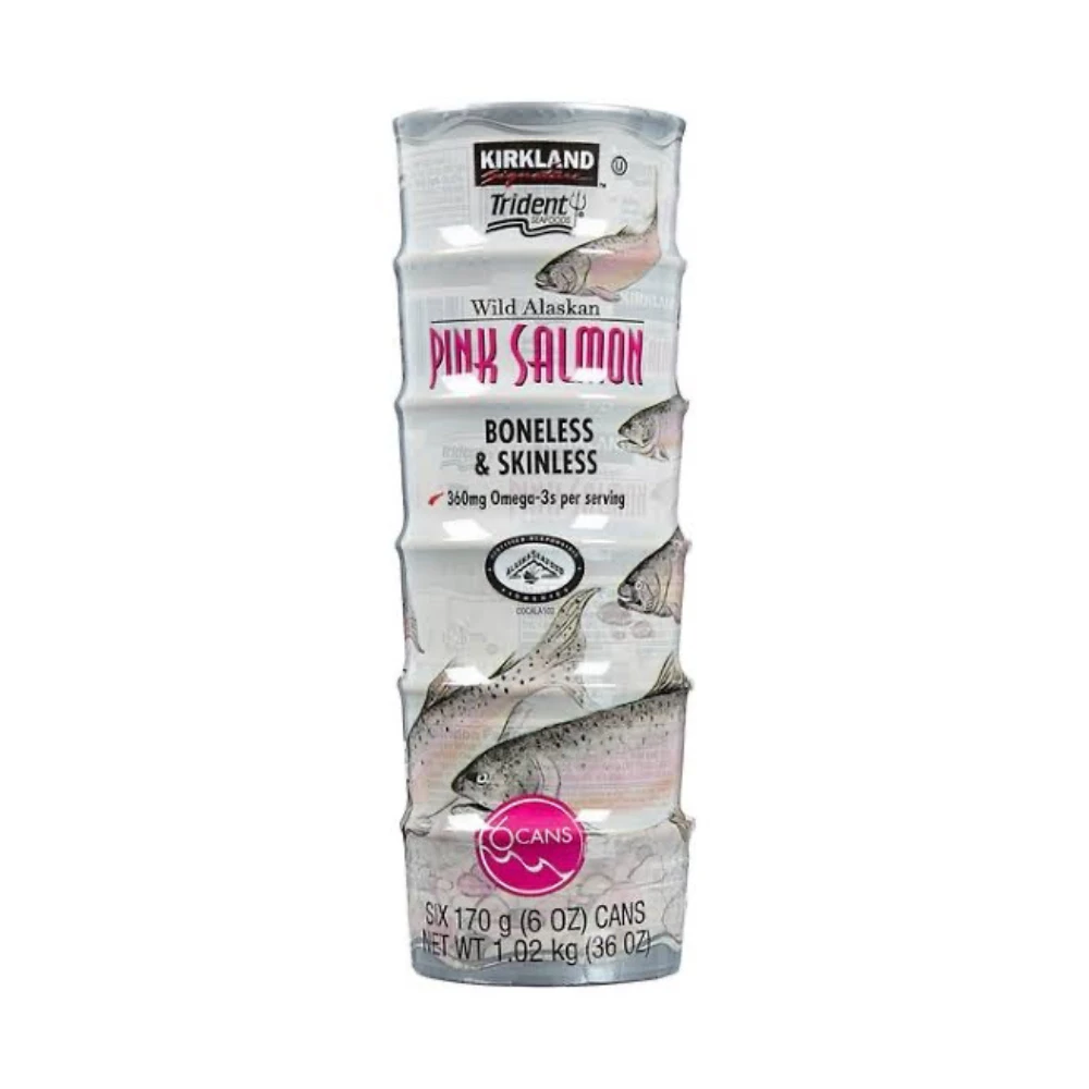 Kirkland Signature Wild Alaska Pink Salmon 6 x 170g