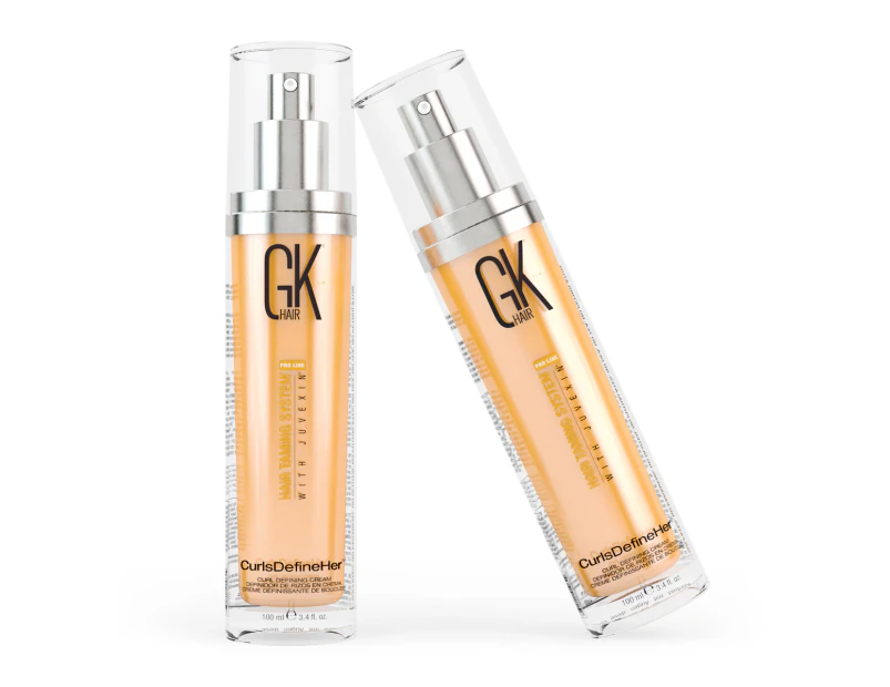 Global Keratin CurlsDefineHer Curl Activator/Enhancing Cream by Gkhair