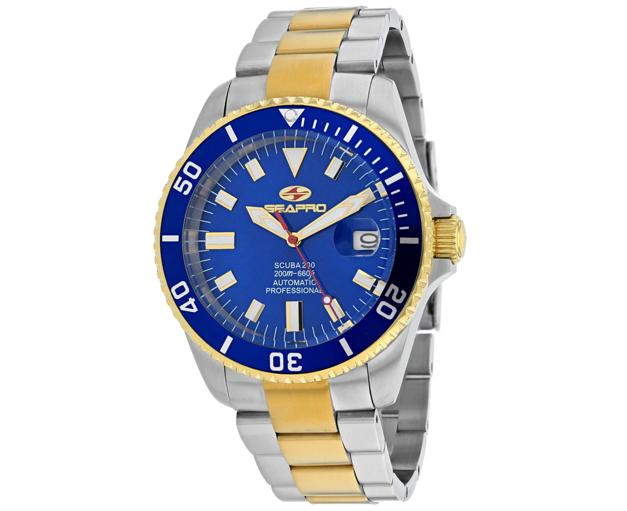 Seapro Men's Scuba 200 Blue Dial Watch - SP4327