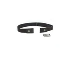 Women Invisible Elastic Buckle-Free Belt - Brown