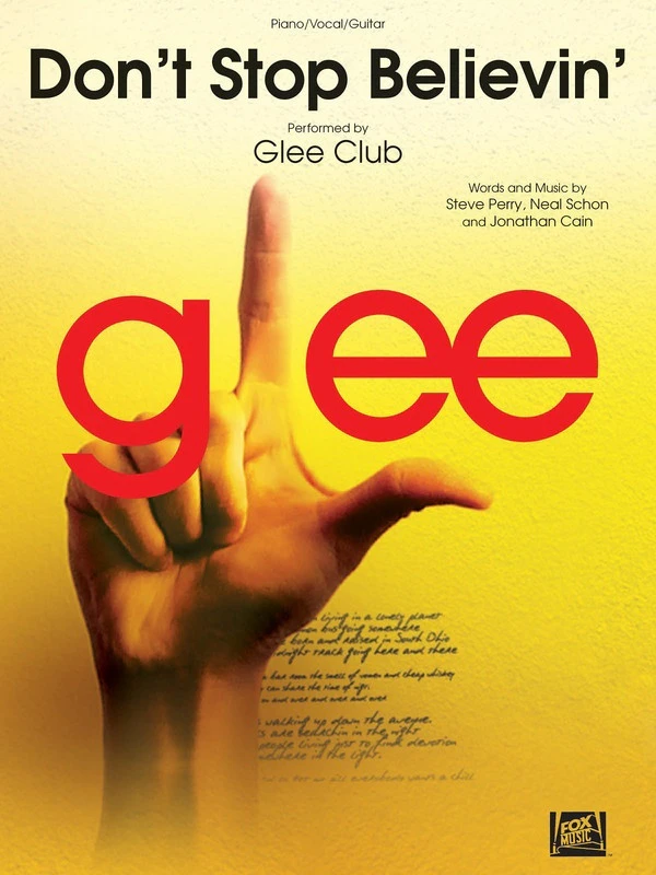 Dont Stop Believin From Glee PVG S/S (Sheet Music)