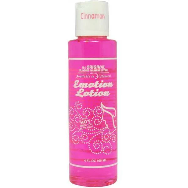 Emotion Lotion Cinnamon: Sensational Warming Water Based Flavored Lotion For Intimate Pleasure Model Elc 001, Designed For All Gen