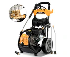 BLACK EAGLE 10HP 4800PSI Petrol High Pressure Washer Water Cleaner Gurney Spray