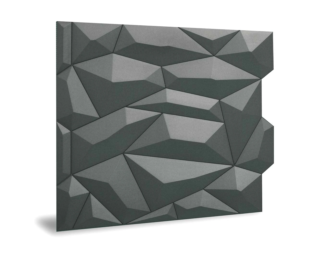 Innovera Glacier 3D Wall Panel, Smoked Grey 60 x 60 cm (2)