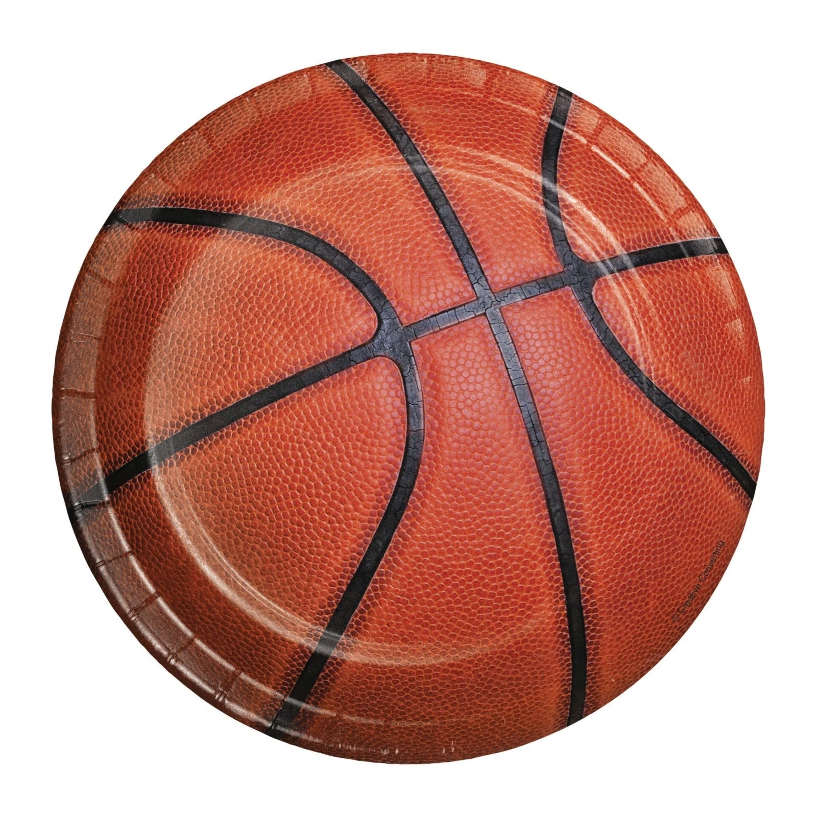 Basketball Fanatic Small Paper Plates (Pack of 8)