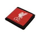 Liverpool FC Touch Fastening Canvas Wallet (Red/Black/White) - TA3433