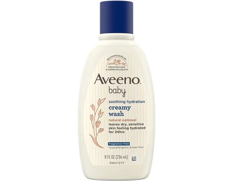 Aveeno Baby Soothing Hydration Creamy Wash 236mL