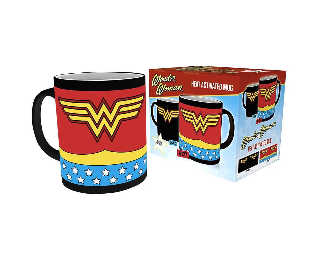 Wonder Woman Logo Heat Activated Mug