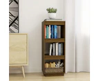 vidaXL Book Cabinet/Room Divider Honey Brown Solid Pinewood