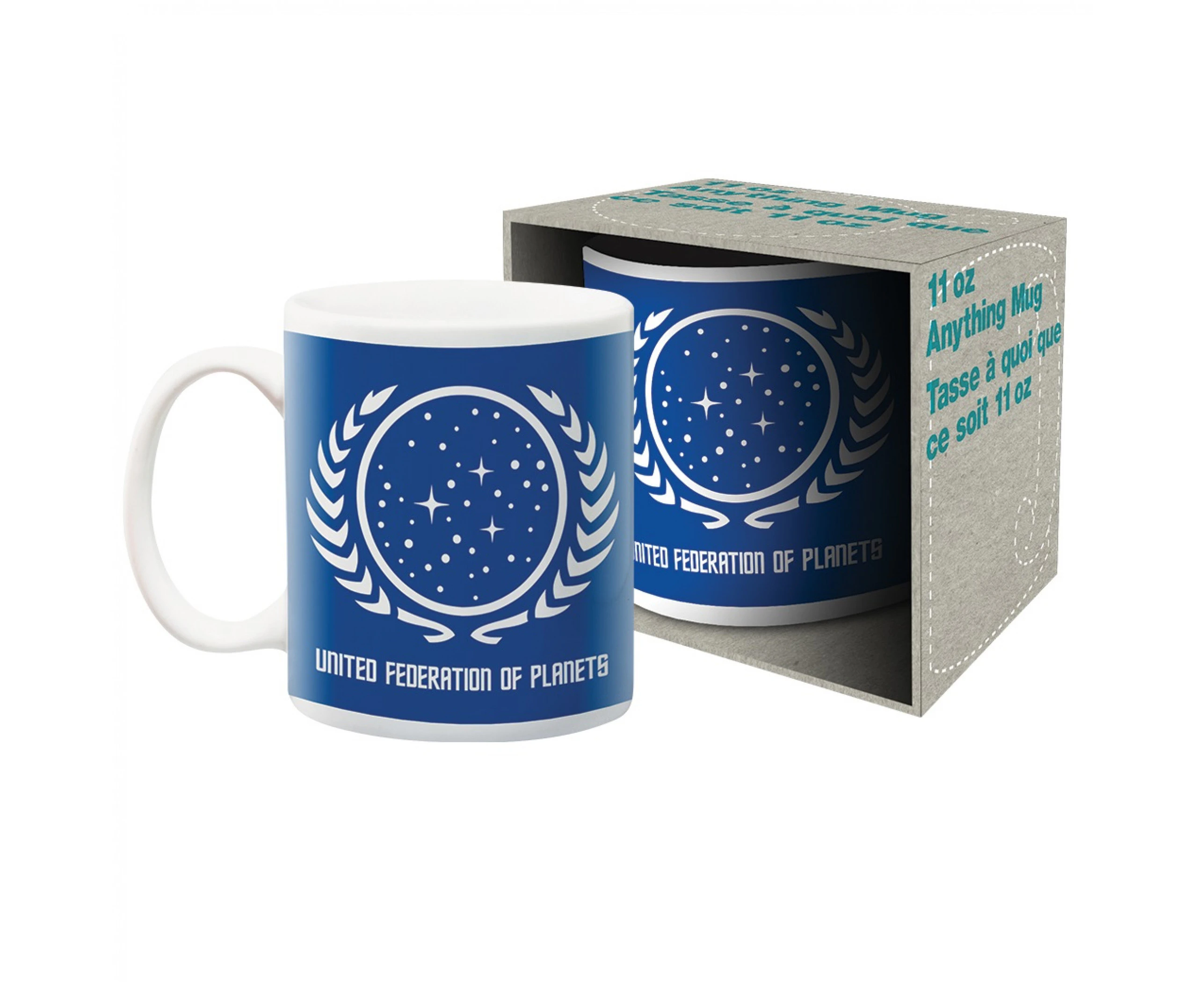 Star Trek United Federation of Planets Ceramic Mug