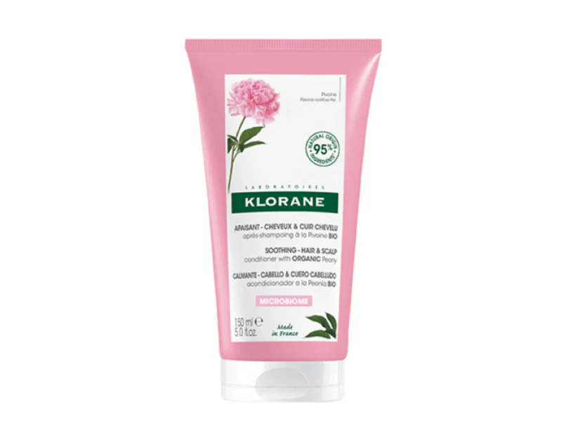 Klorane Soothing Conditioner with Organic Peony 150ml - Sensitive Scalp